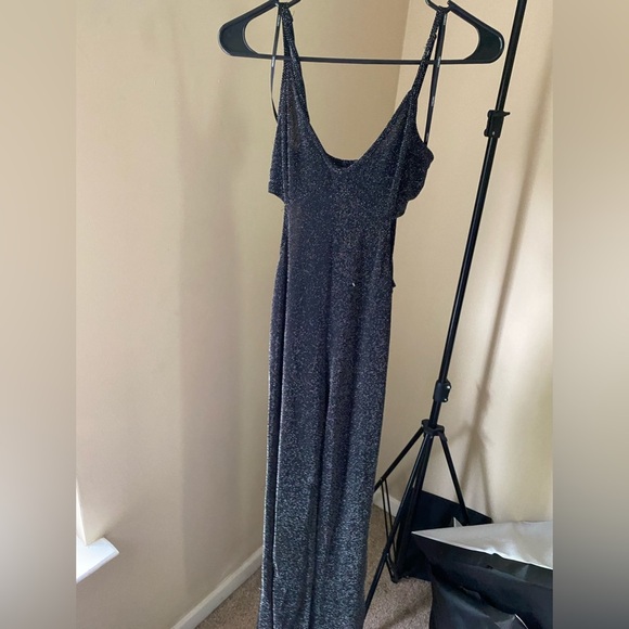 Forever 21 Pants - Sparkly Cut-out Jumpsuit size Small